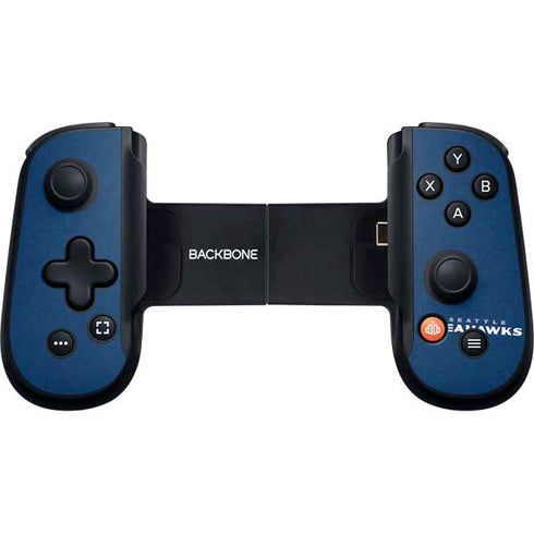 NFL Seattle Seahawks Distressed Backbone One for iPhone Game Controller Skin